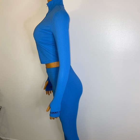 Trendy Blue 2pc Lucky Label Set - Picture 5 of 9